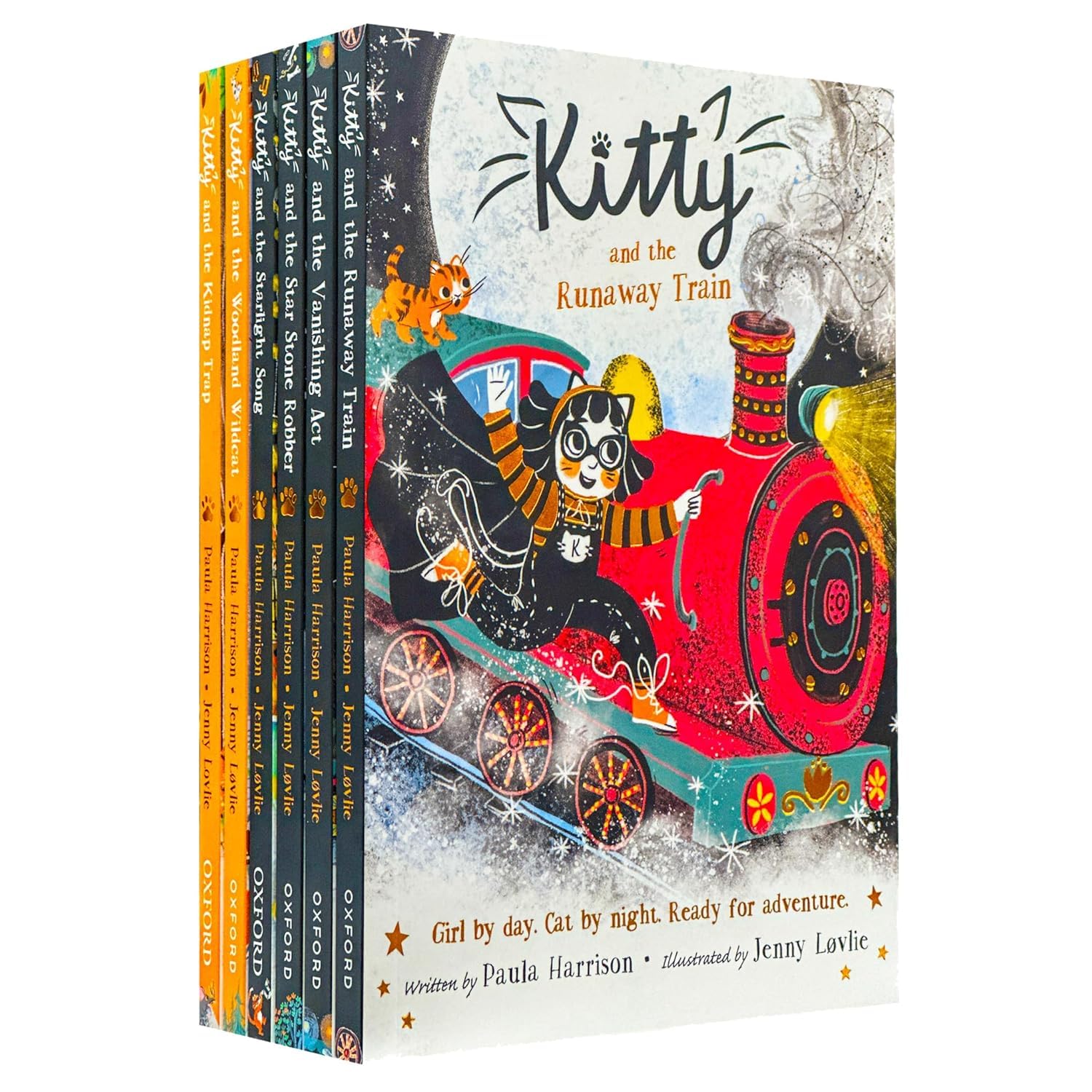 Kitty Series 6 Books Collection Set by Paula Harrison (7-12)