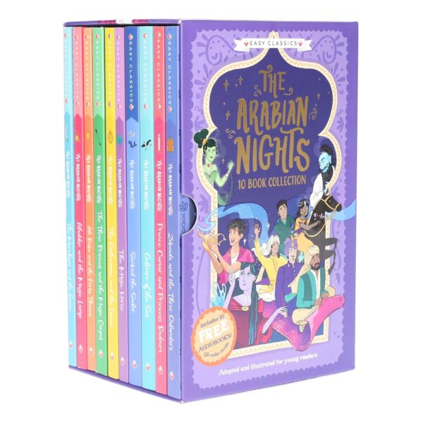 The Arabian Nights Children's 10 Book Box Set (Easy Classics)