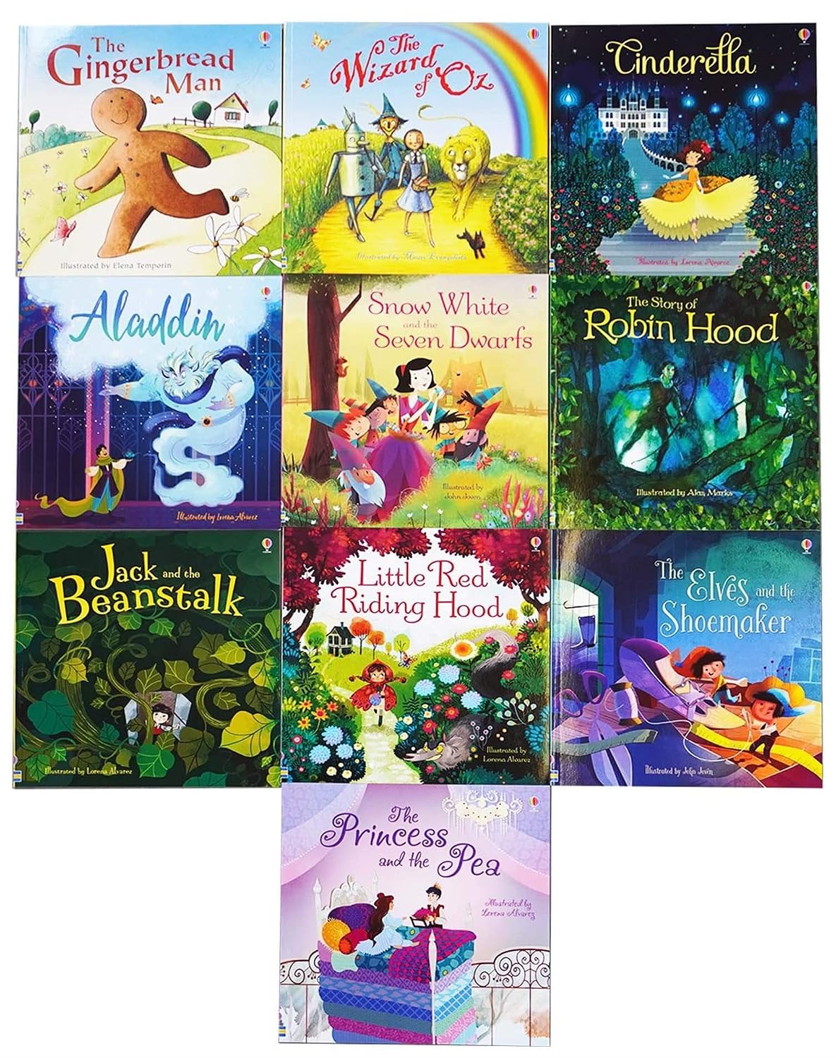 Usborne 10 Picture Book By Rob Lloyd Jones - Image 2