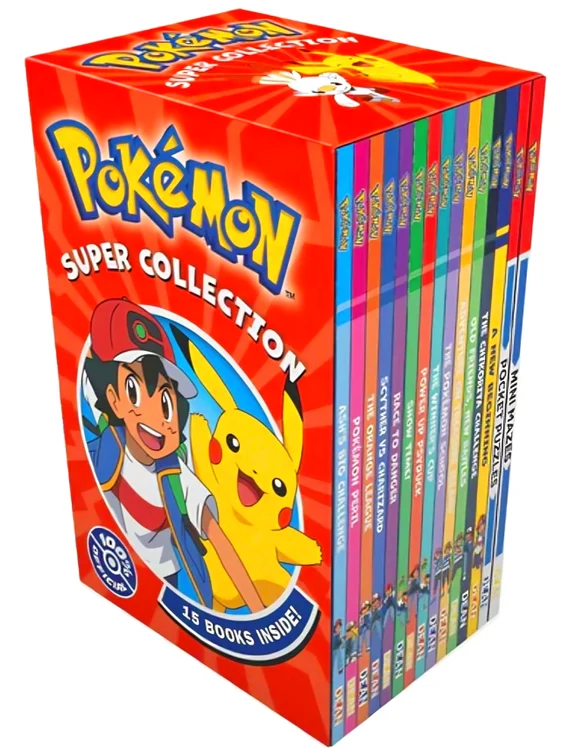 Pokemon Super 15 Books Box Set