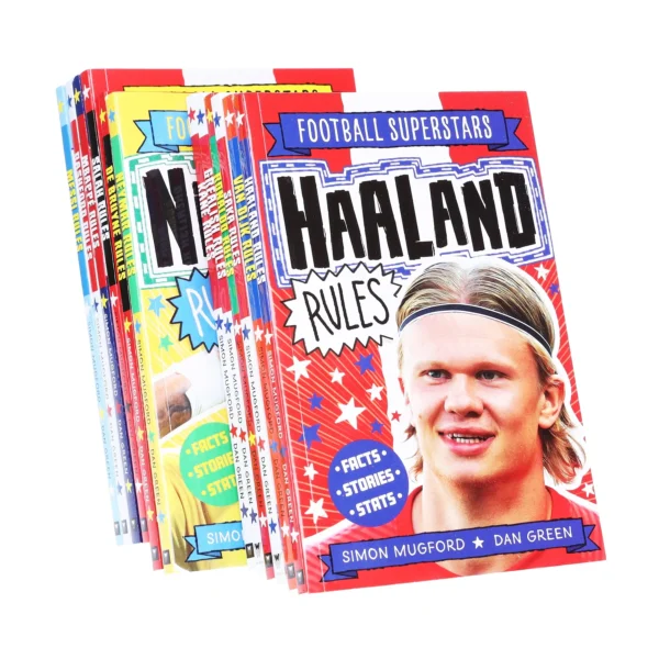 Football Superstar 12 Books Collection