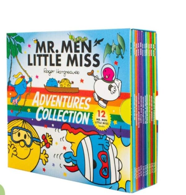 Mr Men Adventures Small Format 12 Books - Box