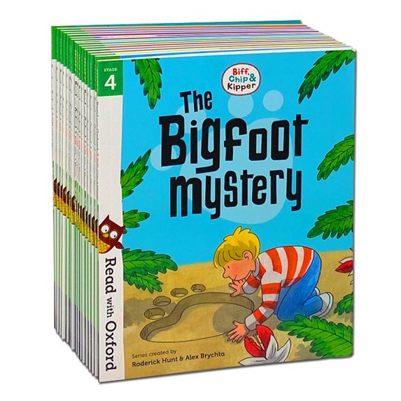 Read With Oxford Stage 4 Biff Chip &amp; Kipper 16 Books