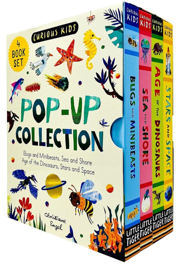 Curious Kids Pop Up 4 Books