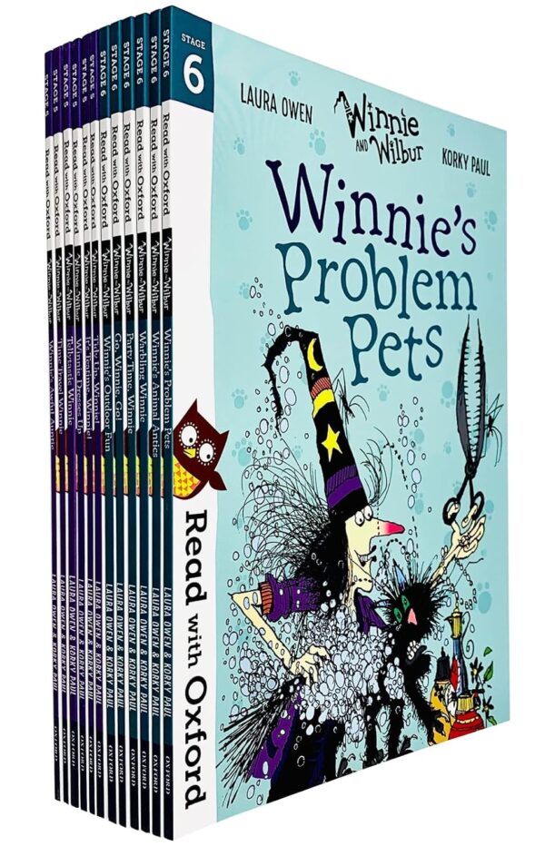 Read With Oxford Winnie And Wilbur (Stage 5 & 6) 12 Books