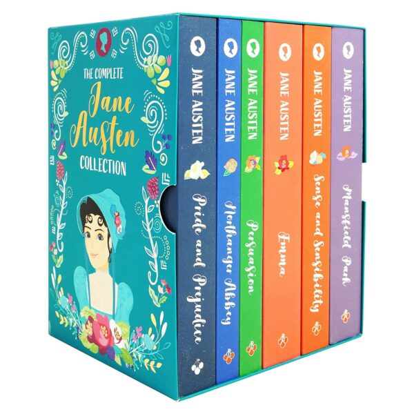 Jane Austen 6 Books - Sweet Cherry - Box