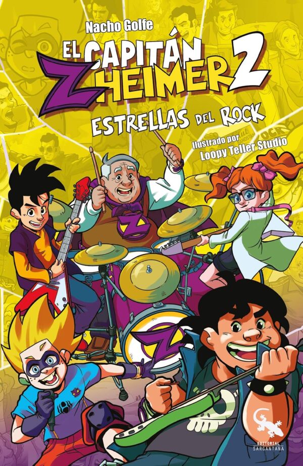 Capitán Zheimer. Estrellas del Rock (El Capitán Zhemier / Captain Zheimer, 2)